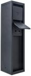LUTEC Mains strømstander med 2 Schuko stikkontakter, 3500W, IP54 - sort