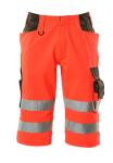 Mascot 15549 shorts lange hi-vis rød/antracit str c44