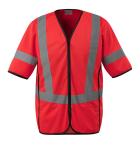Mascot Safe Supreme Packwood Trafikvest 50216-310 - hi-vis - hi-vis rød / M | veste | DISCOUNT | Fjernlager
