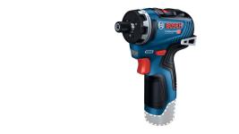 Blå bosch gsr 12v-35 hx bore-/skruemaskine 12v solo l-boxx