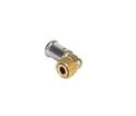 Henco pres vinkel 90° pvdf pres/omløber 20 mm x 1/2