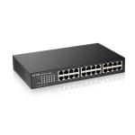 Zyxel 24-port gbe unmanaged switch gs1100-24e-eu0103f