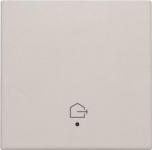 Tangent med led med forlad hjem symbol light grey