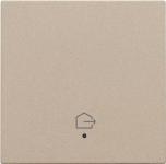 Tangent med led med forlad hjem symbol champagne coated