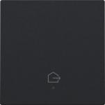 Tangent med led med forlad hjem symbol black coated