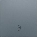 Tangent med led med forlad hjem symbol steel grey coated