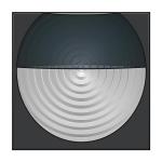 Sensor 180° 9m væg black coated nhc
