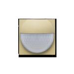Sensor 180° 9m væg gold coated nhc