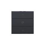 Motortryk enkelt anthracite nhc