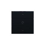 Dæmpertryk enkelt black coated nhc