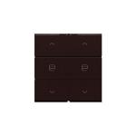 Motortryk dobbelt dark brown nhc