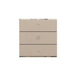 Motortryk enkelt champagne coated nhc
