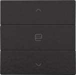 Motortryk enkelt bakelite® piano black coated nhc