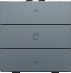 Motortryk enkelt steel grey coated nhc