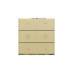 Dæmpertryk dobbelt gold coated nhc