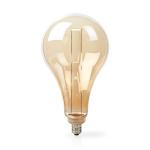 LED glødepære E27 | PS165 | 3.5 W | 120 lm | 1800 K | Med guld-rød finish | Retro stil | Antal lamper i emballagen: 1 stk.