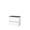 Sanibell basicline grebsfri møbelsæt 80x46cm hvid højglans
