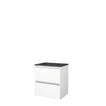 Sanibell basicline grebsfri møbelsæt 60x46cm hvid højglans