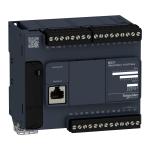 Modicon m221 plc serial line di14 ai2do10 npn 24v dc