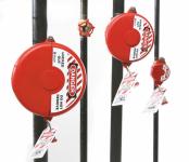 Rød skydeventil lockouts ventil diameter 254,00 - 330,20 mm