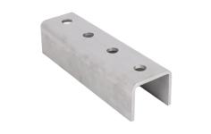 Bis strut samlelaske rustfri 41x41mm