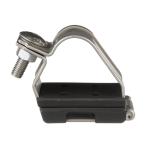 Kabelholder i rustfri stål ss316/ss316l for 3-kabler ø23-28mm