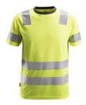 Snickers T-shirt High-Vis klasse 2 2530 - gul / 3XL | T-shirts | Hi-vis | Overdele