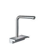 hansgrohe Aquna Select M81 køkkenarmatur 210mm tud med udtrækstud, krom