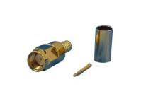 Sma han crimp konnektor