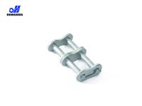 12b-2zt + -e samleled med fjederlås type e for 12b-2zt + donghua zt + rullekæde med zintek coating og kemisk forniklet pin duplex