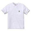 Ch t-shirt workw. pocket 103296 hvid xl