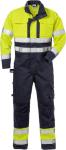 Kansas Flame Hi Vis Kedeldragt kl. 3 - HV. gul/mari / 3XL | Kedeldragter | Antiflame | EN 343