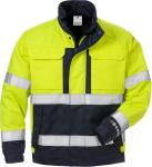 Fl. hivis vinterjakke 125944 gul/mar 2xl