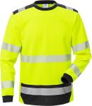 Kansas HI-VIS LANGÆRMET T-SHIRT KL 3 7724 THV - HV. gul/sort / XL | T-shirts | 114099-271 | 125024-171
