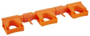 Vikan hygiejnisk fleksibelt vægophængssystem 420mm orange