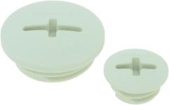 Blændprop skindicht blk-gl-m 16 ral7035 lysegrå