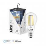 re atmosf hvid filament glas klar 6w e27 2700-6500k a60 moments bulb lite
