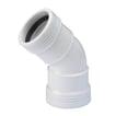 Wafix plus pp bøjning 45° x 40 mm hvid