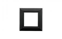 1x sort ramme square soft