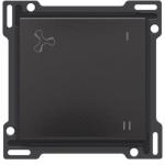 Tangent med ventilations symbol piano black coated