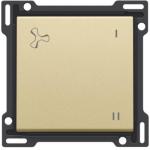 Tangent med ventilations symbol gold coated