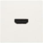 Hdmi udtag med terminaler for ledningsmontering white