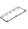 Bundplade f bundramme 5x1m