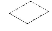 Bundplade f bundramme 6x3m