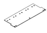 Bundplade f bundramme 7x1m