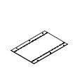 Grundplade f draw-out 2m
