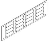 Ventilationsrist 3x1m