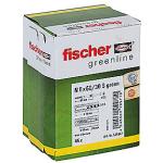 Fischer hammerfix sømdybel N 6x60 S, Green, mindst 50% bæredygtigt mat. - pk a 45stk billede