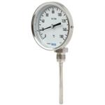 Bimetal termometer rustfri til hård miljø 14285773 r5502/s, model 55, 0...120°c, l1=65x10mm