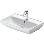 Duravit D-Neo håndvask 650x170x440mm, med overløb, 1 hanehul, hvid højglans